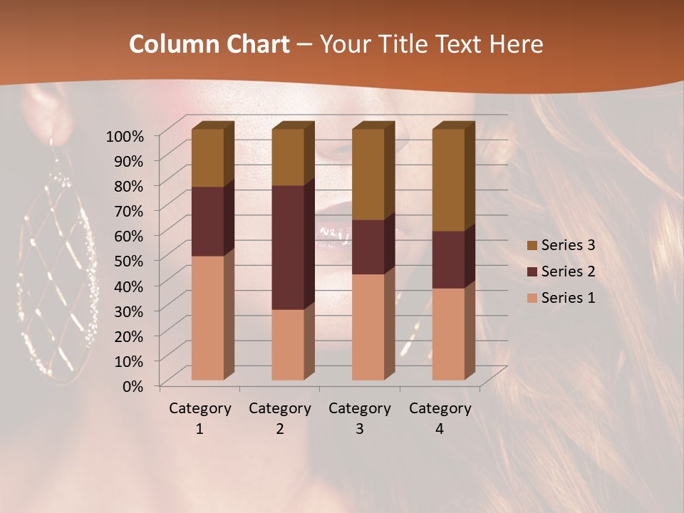 Portrait White Color PowerPoint Template