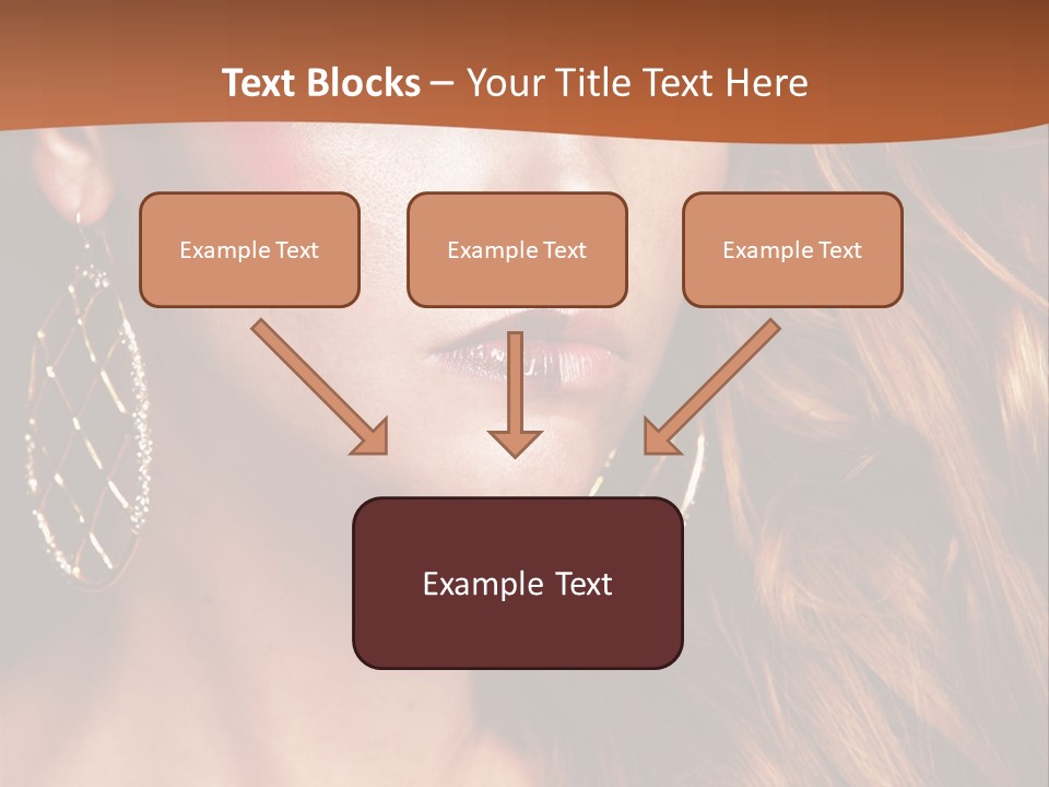 Portrait White Color PowerPoint Template