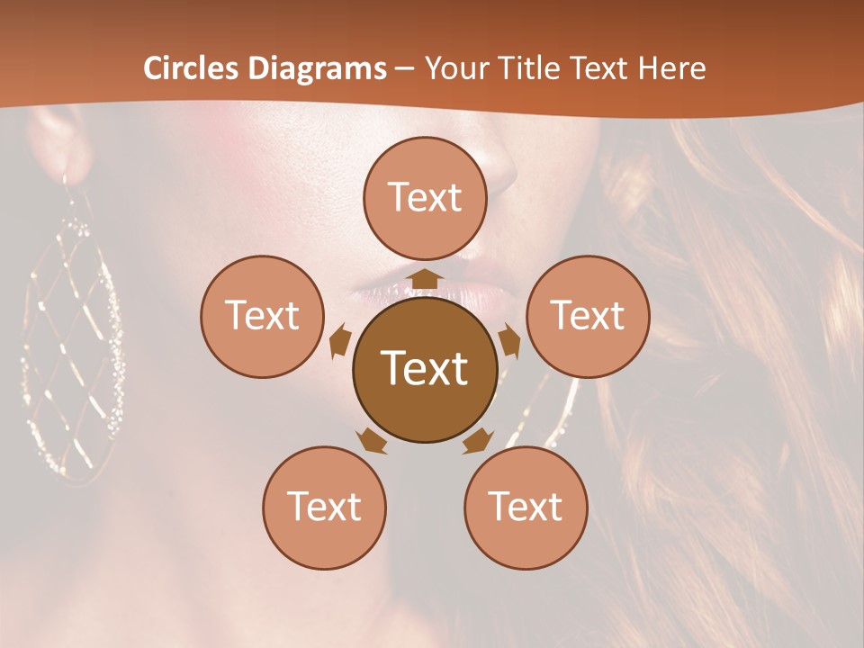 Portrait White Color PowerPoint Template