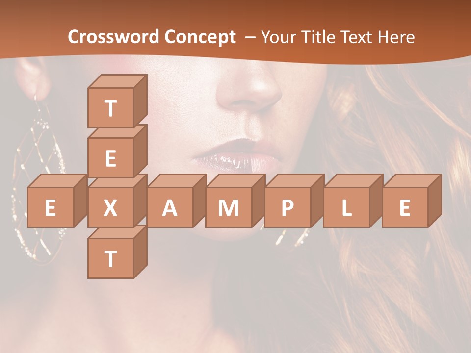 Portrait White Color PowerPoint Template