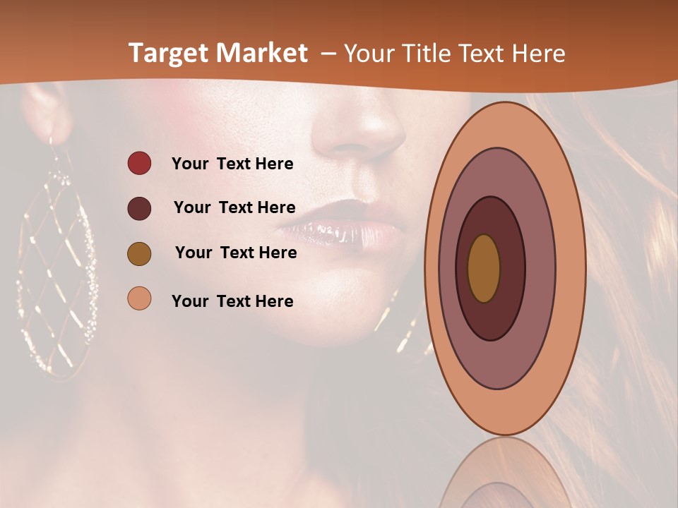 Portrait White Color PowerPoint Template