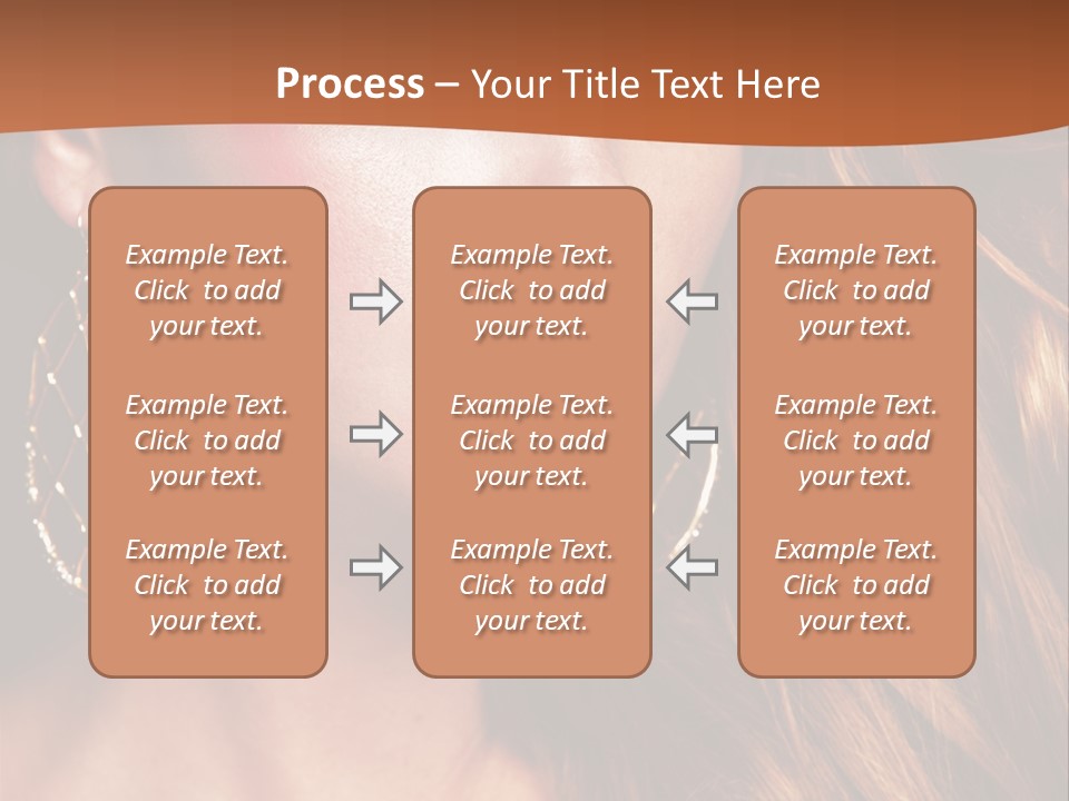 Portrait White Color PowerPoint Template