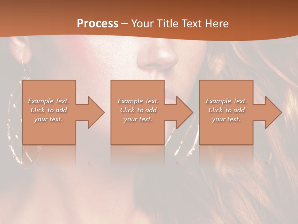 Portrait White Color PowerPoint Template