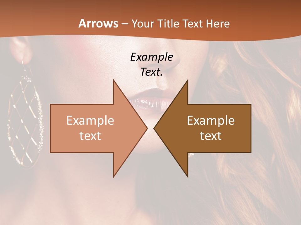 Portrait White Color PowerPoint Template