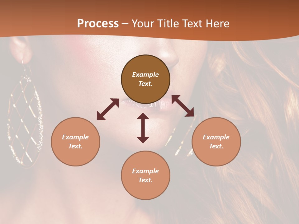 Portrait White Color PowerPoint Template