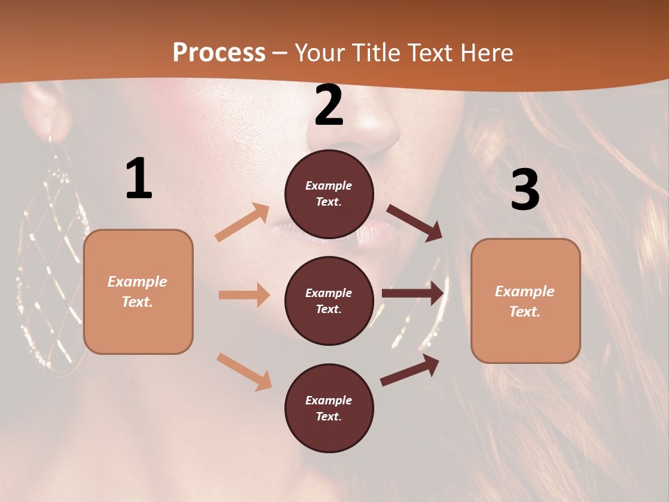 Portrait White Color PowerPoint Template