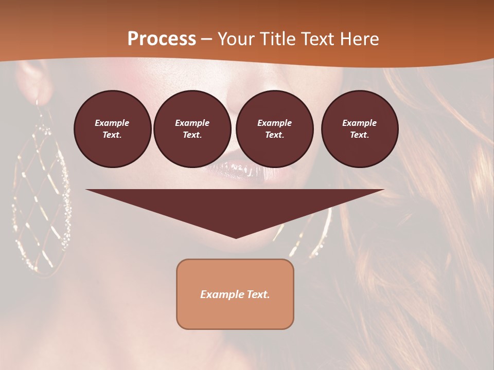 Portrait White Color PowerPoint Template