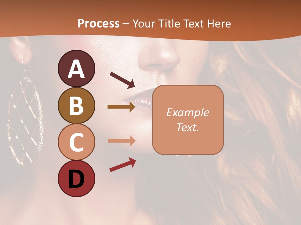 Portrait White Color PowerPoint Template