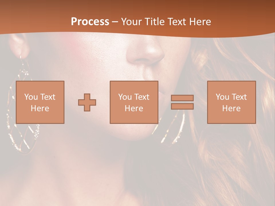 Portrait White Color PowerPoint Template