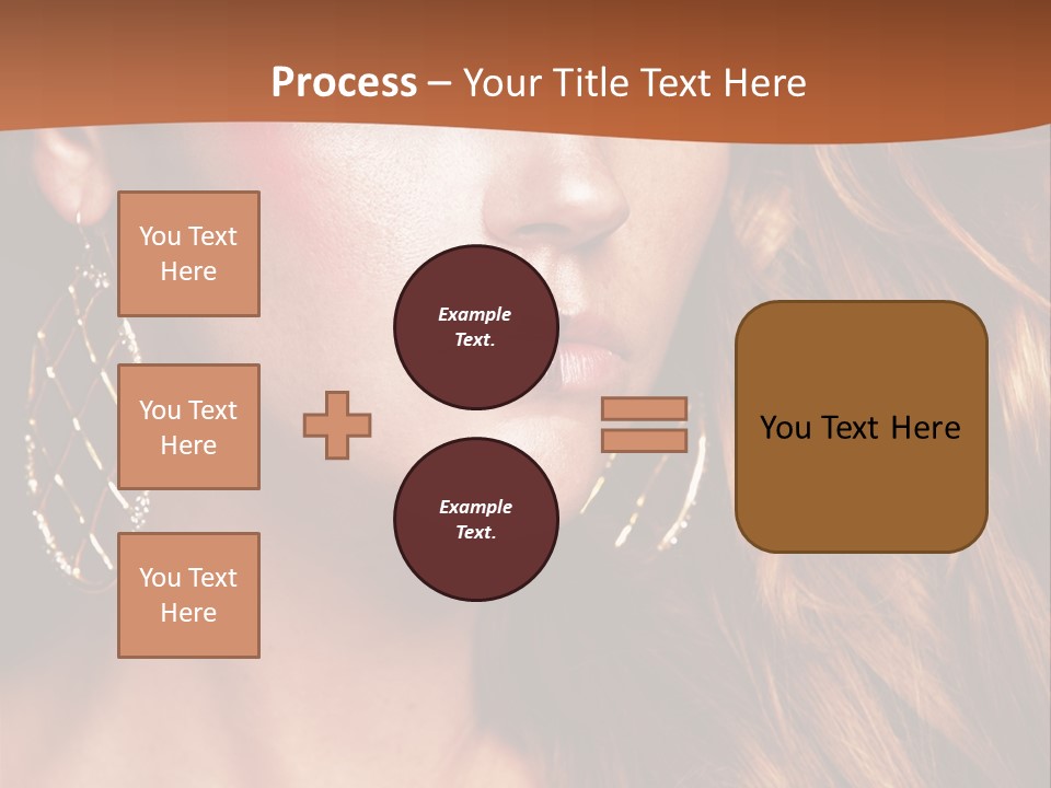 Portrait White Color PowerPoint Template