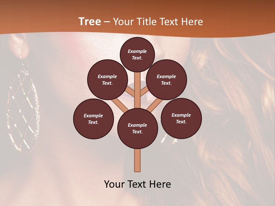 Portrait White Color PowerPoint Template