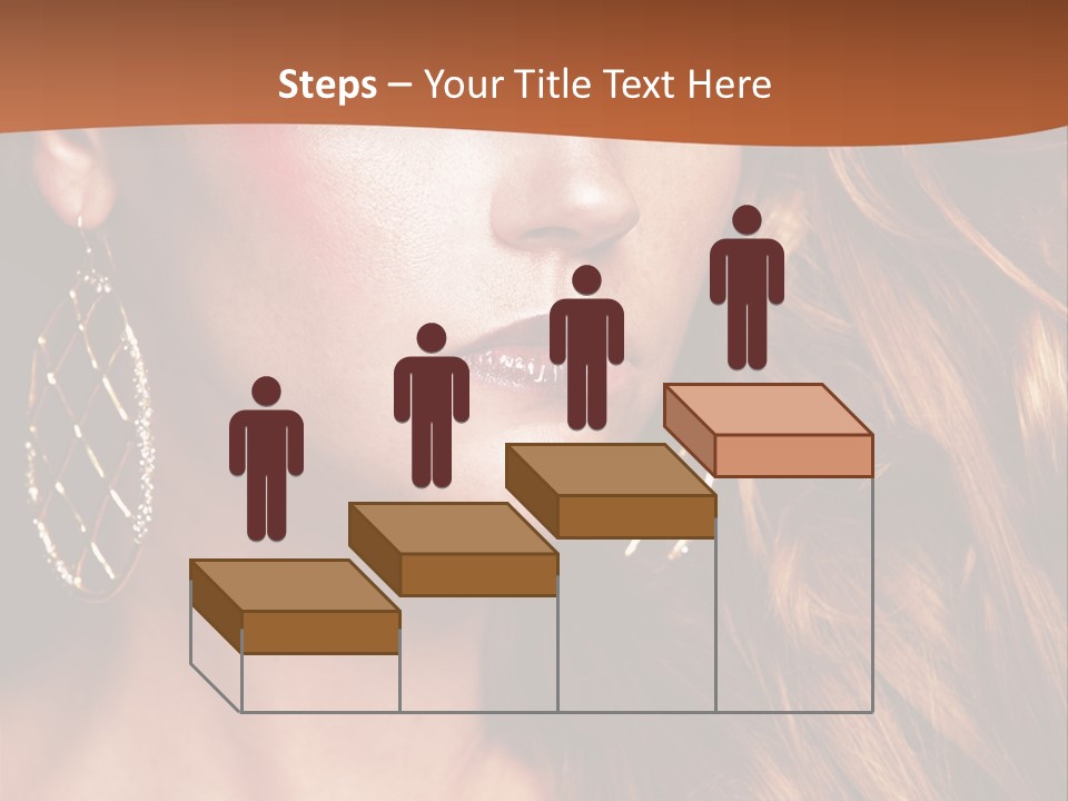 Portrait White Color PowerPoint Template