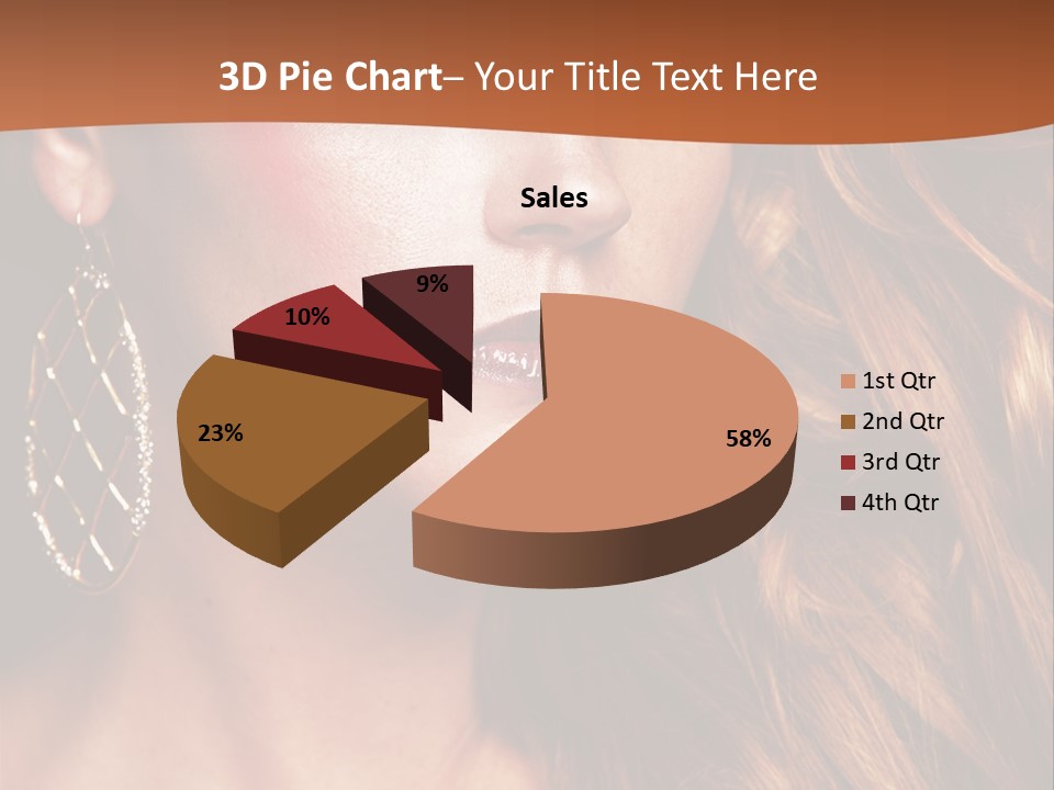Portrait White Color PowerPoint Template