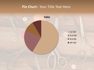 Wood Sew Design PowerPoint Template