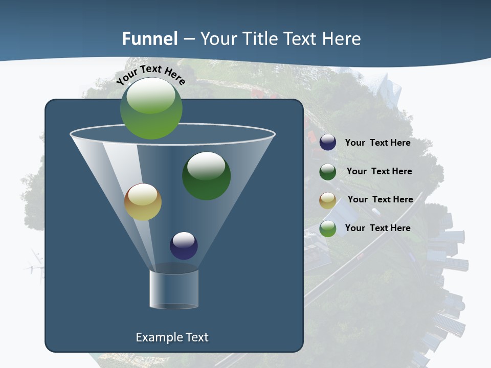 Airplane Planet Country PowerPoint Template