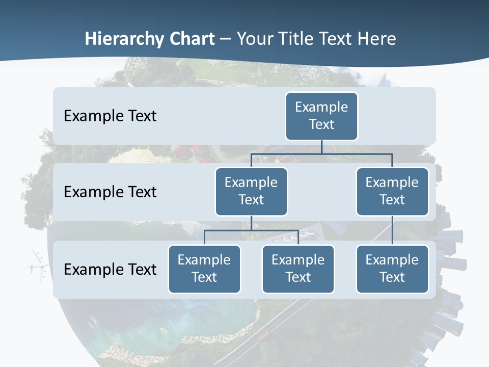 Airplane Planet Country PowerPoint Template
