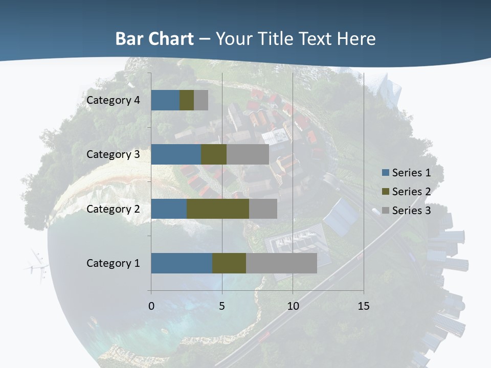 Airplane Planet Country PowerPoint Template