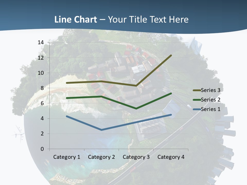 Airplane Planet Country PowerPoint Template