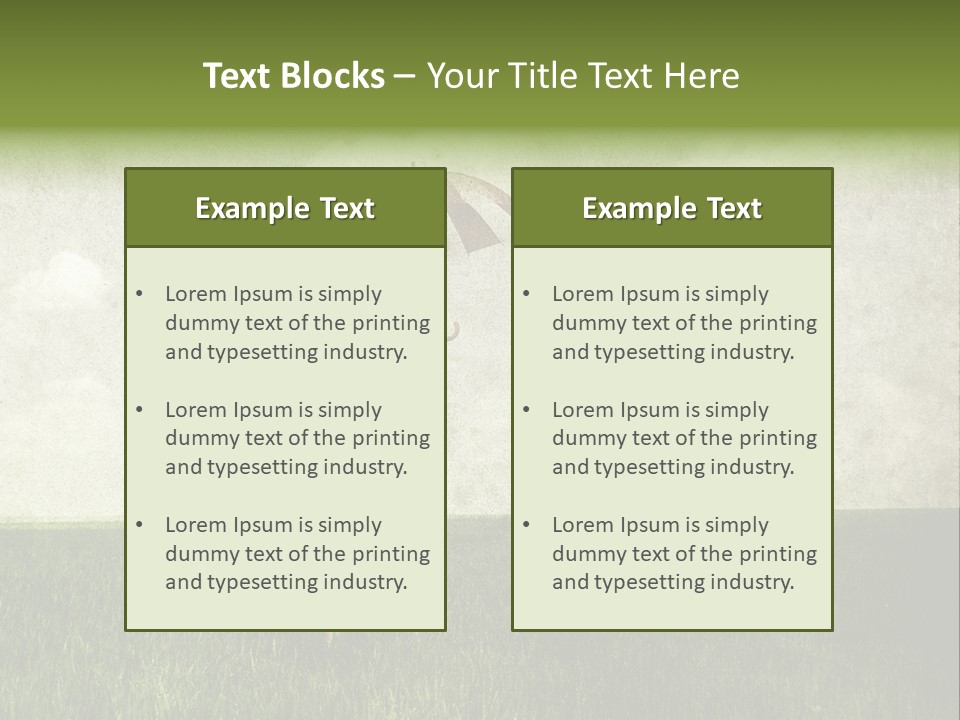 Field Harvest Classic PowerPoint Template