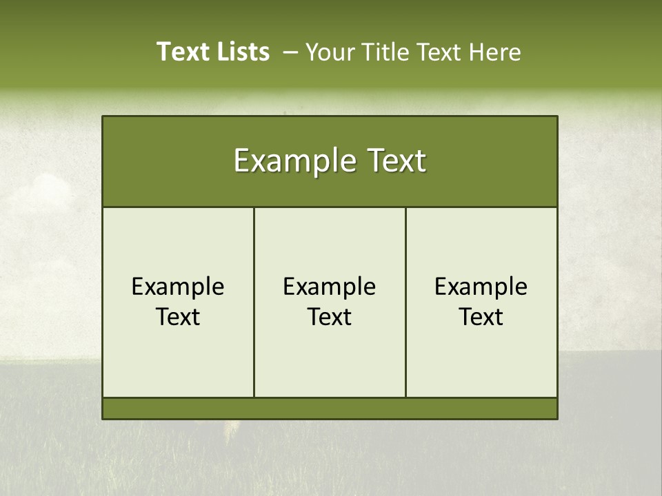 Field Harvest Classic PowerPoint Template