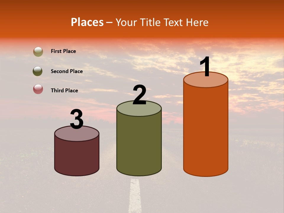 Dramatic Cloudscape Vanish PowerPoint Template