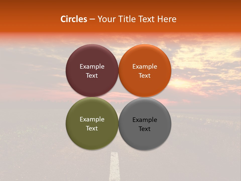 Dramatic Cloudscape Vanish PowerPoint Template