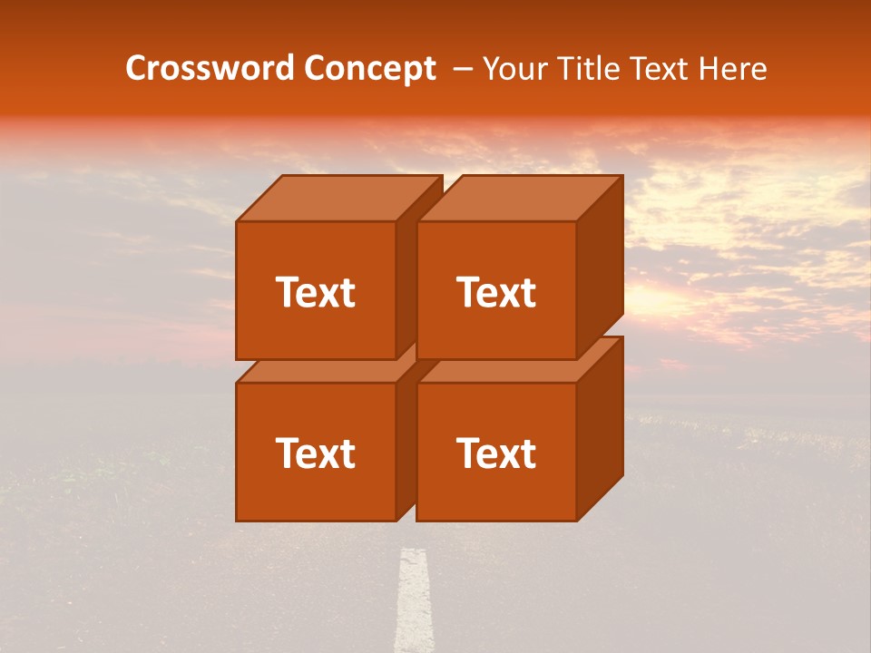 Dramatic Cloudscape Vanish PowerPoint Template