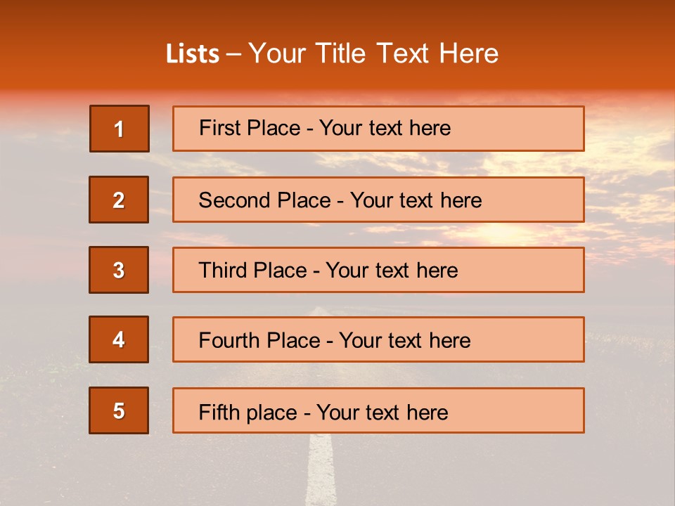 Dramatic Cloudscape Vanish PowerPoint Template