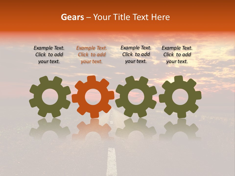 Dramatic Cloudscape Vanish PowerPoint Template