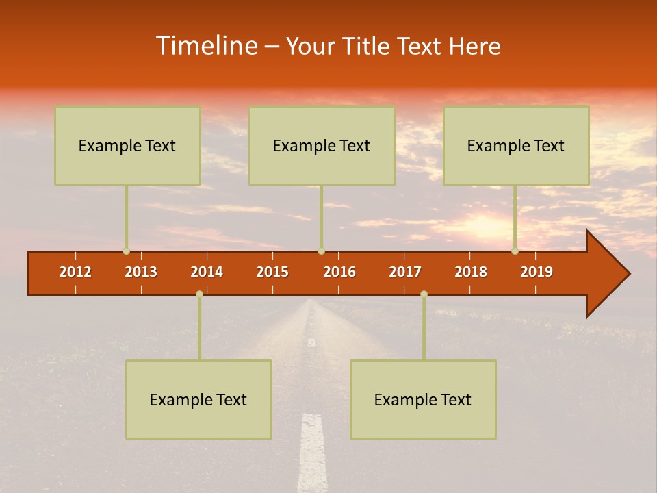 Dramatic Cloudscape Vanish PowerPoint Template