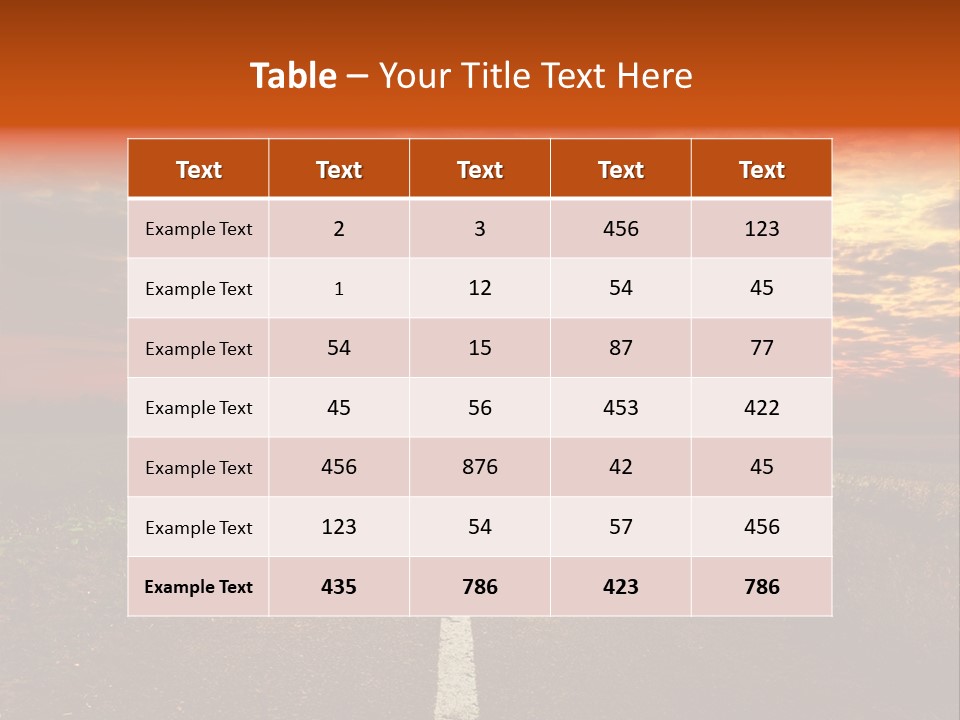 Dramatic Cloudscape Vanish PowerPoint Template