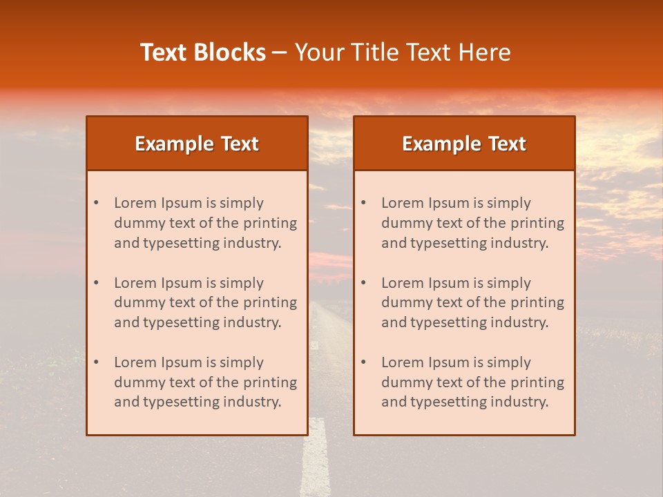 Dramatic Cloudscape Vanish PowerPoint Template