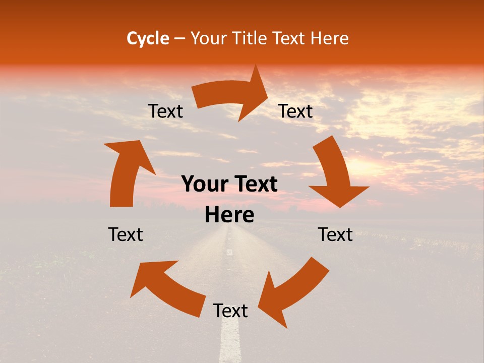 Dramatic Cloudscape Vanish PowerPoint Template