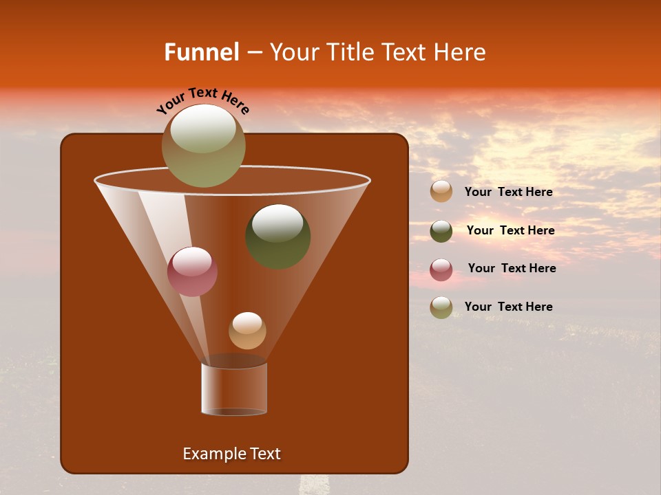 Dramatic Cloudscape Vanish PowerPoint Template