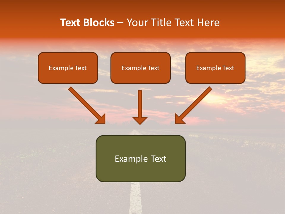 Dramatic Cloudscape Vanish PowerPoint Template