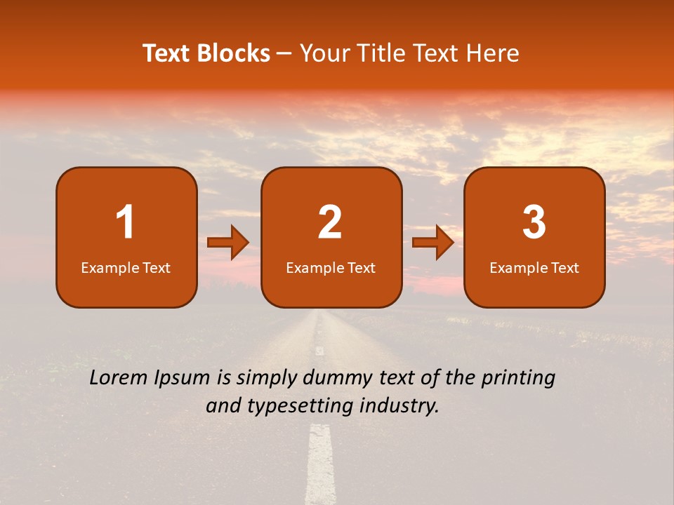 Dramatic Cloudscape Vanish PowerPoint Template