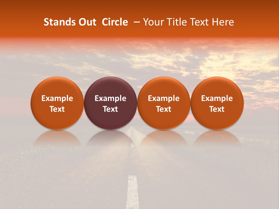 Dramatic Cloudscape Vanish PowerPoint Template