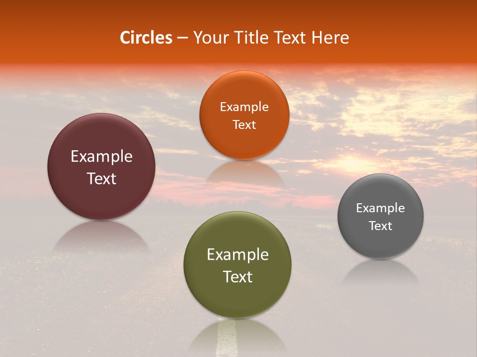 Dramatic Cloudscape Vanish PowerPoint Template