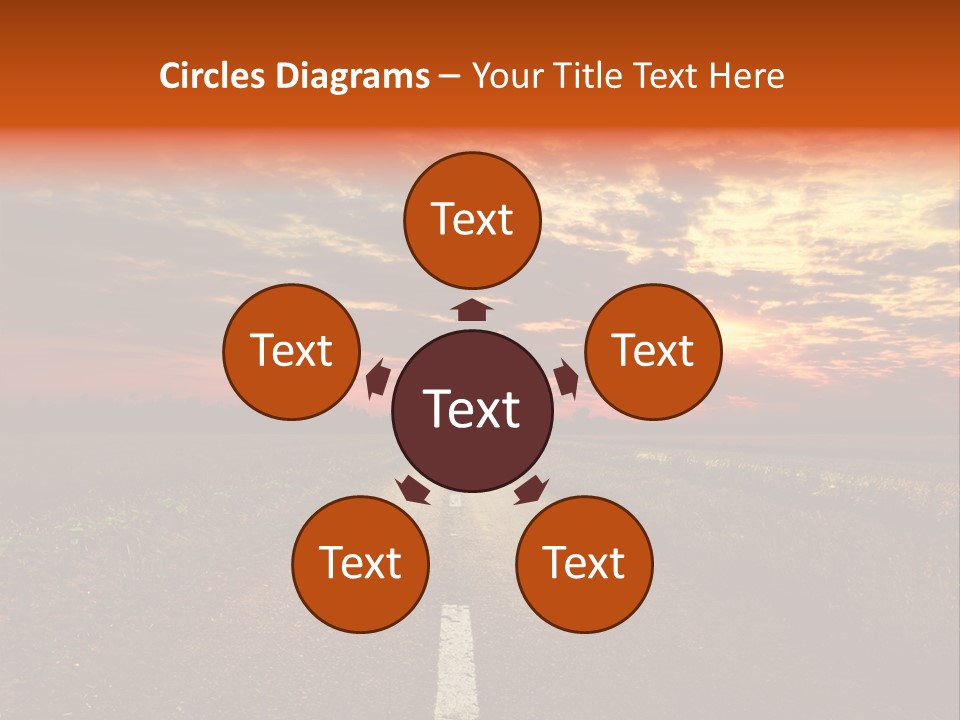 Dramatic Cloudscape Vanish PowerPoint Template