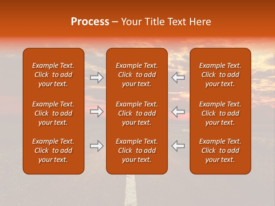 Dramatic Cloudscape Vanish PowerPoint Template