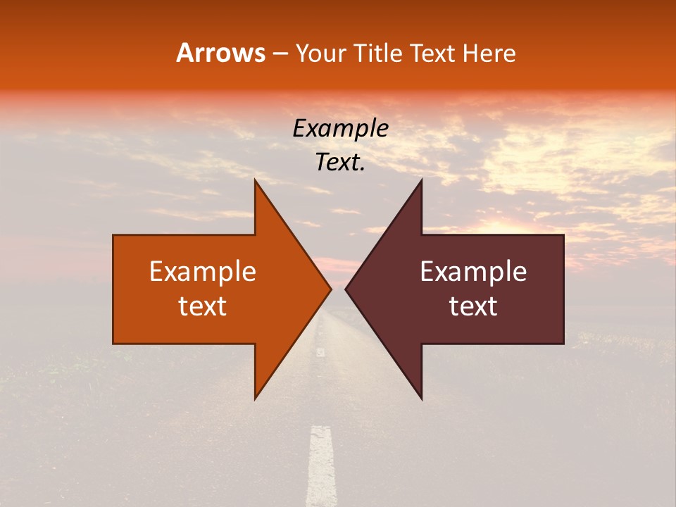 Dramatic Cloudscape Vanish PowerPoint Template