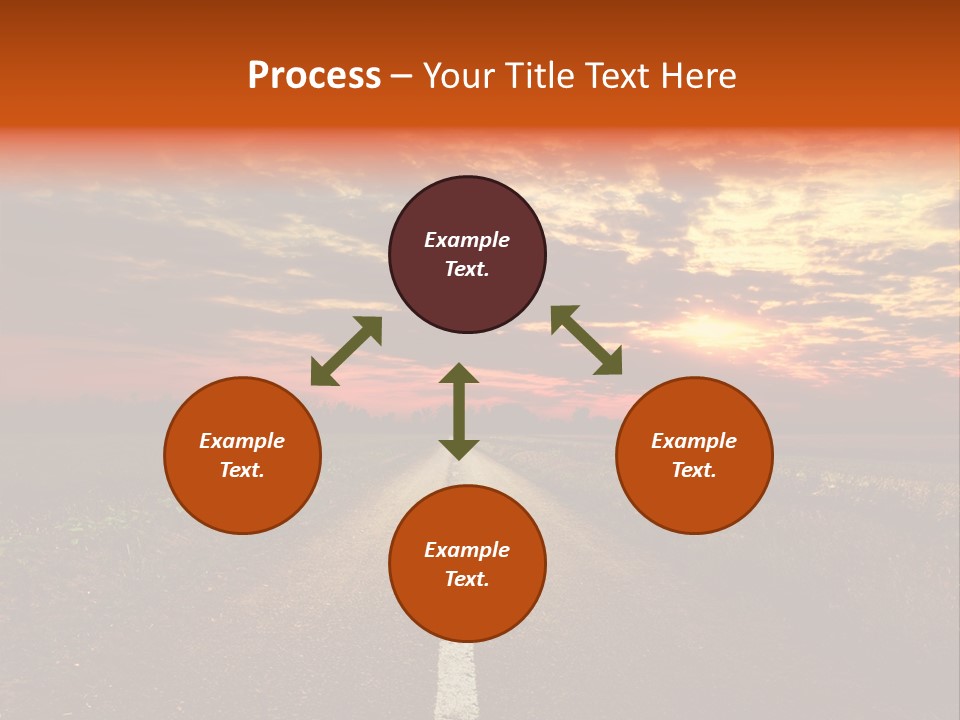 Dramatic Cloudscape Vanish PowerPoint Template