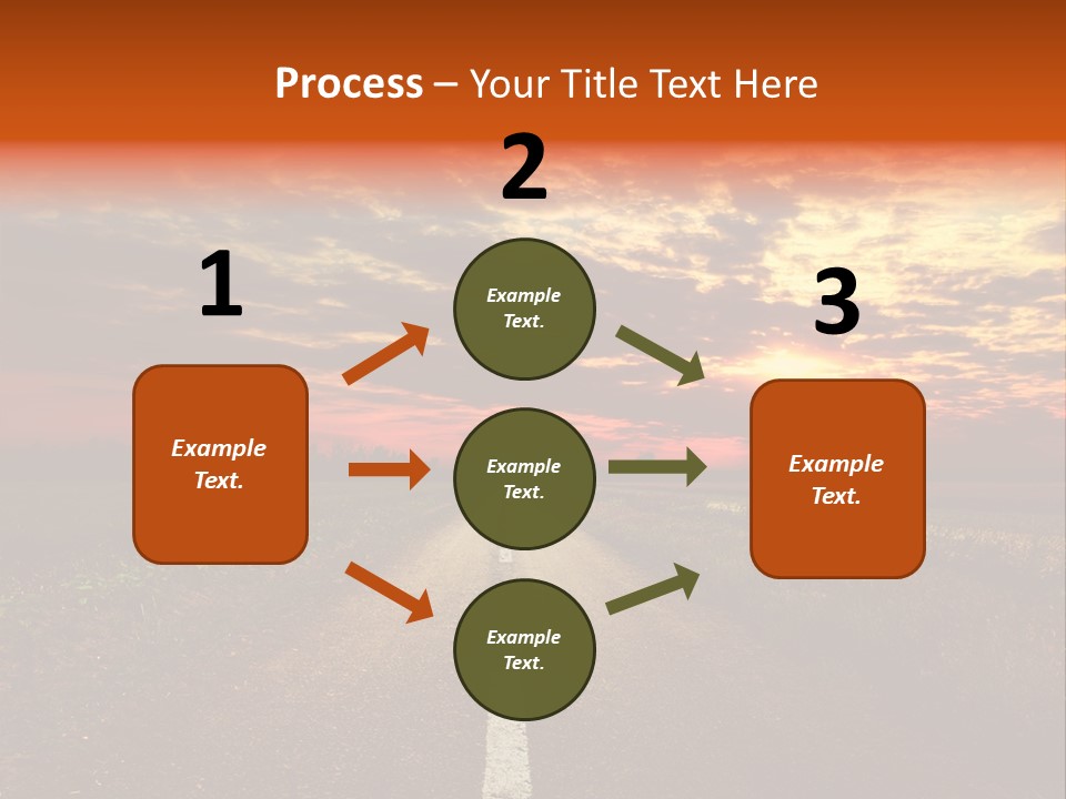 Dramatic Cloudscape Vanish PowerPoint Template