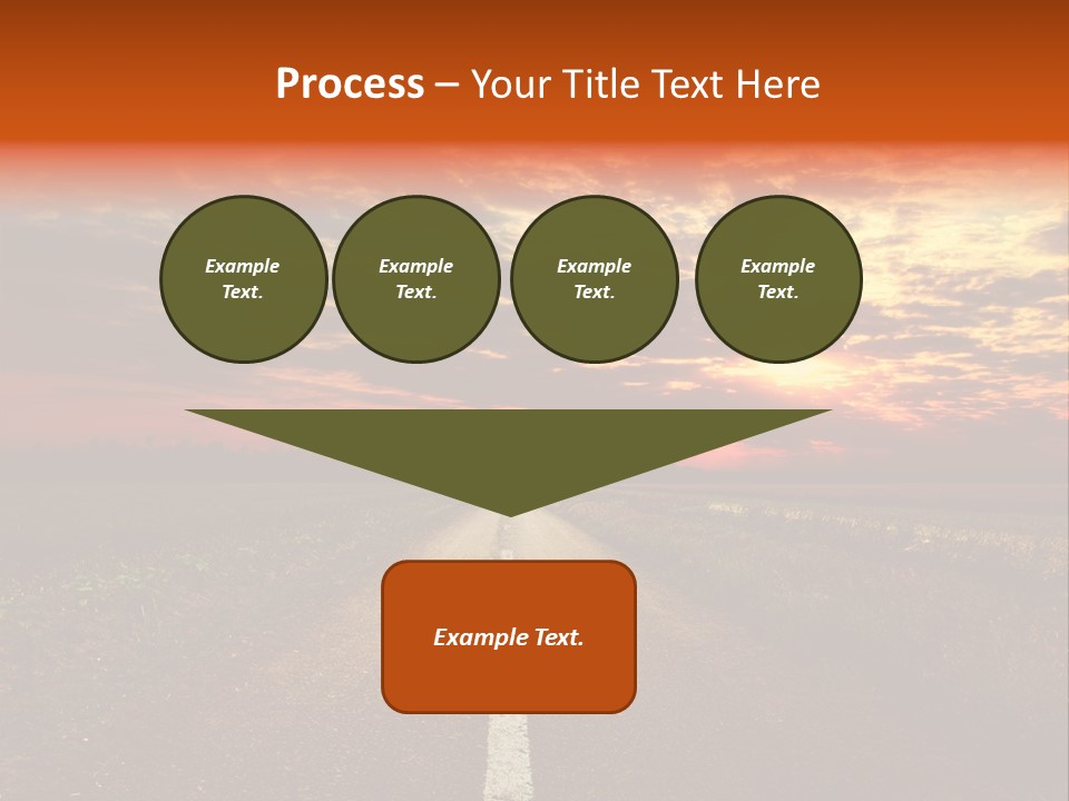 Dramatic Cloudscape Vanish PowerPoint Template