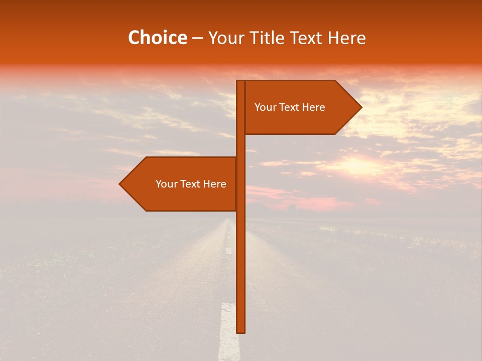 Dramatic Cloudscape Vanish PowerPoint Template