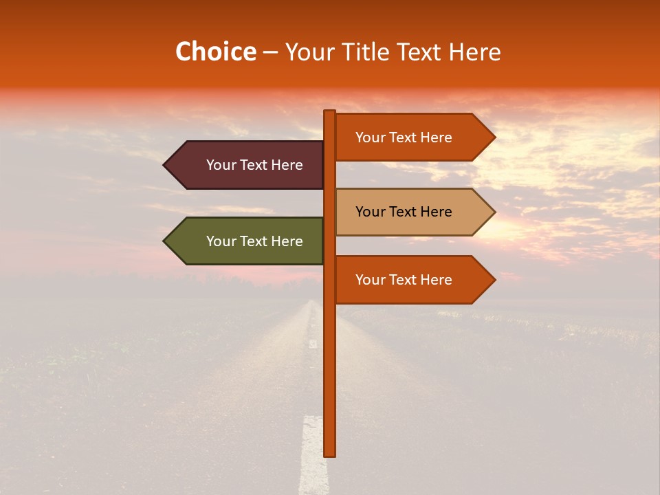 Dramatic Cloudscape Vanish PowerPoint Template