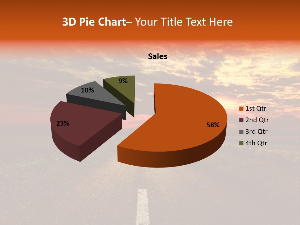 Dramatic Cloudscape Vanish PowerPoint Template