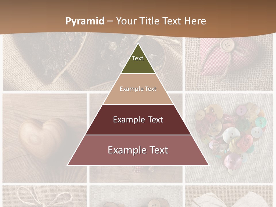 String Romance Collage PowerPoint Template