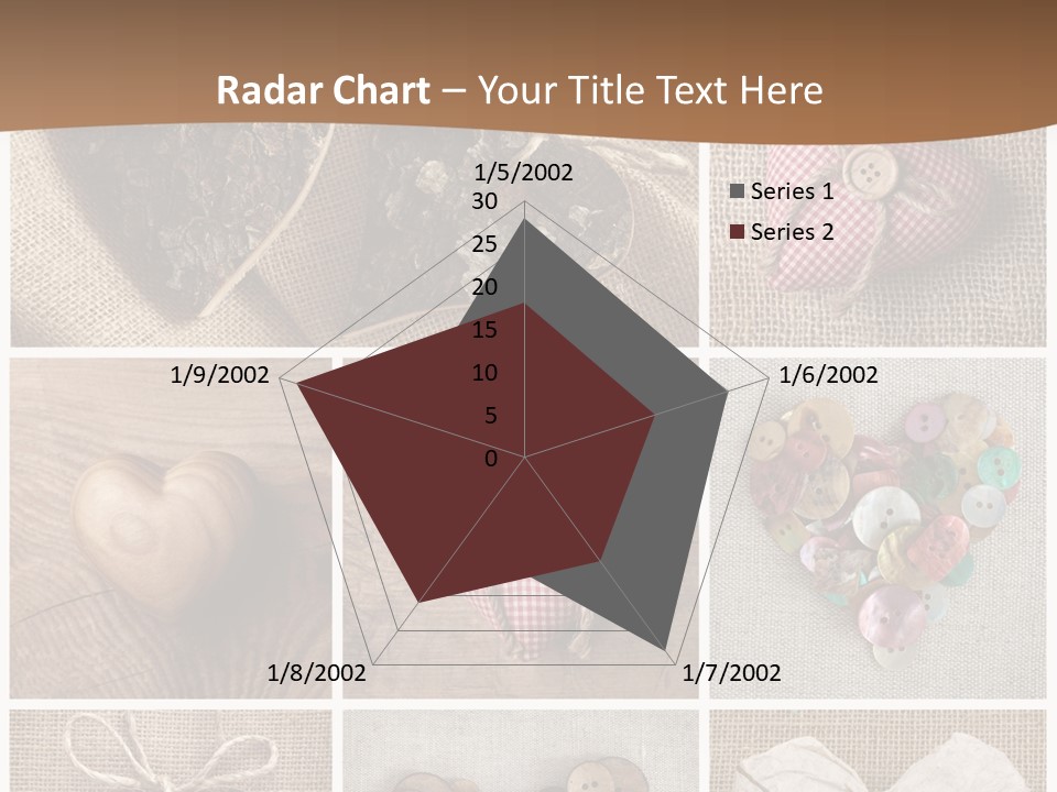 String Romance Collage PowerPoint Template
