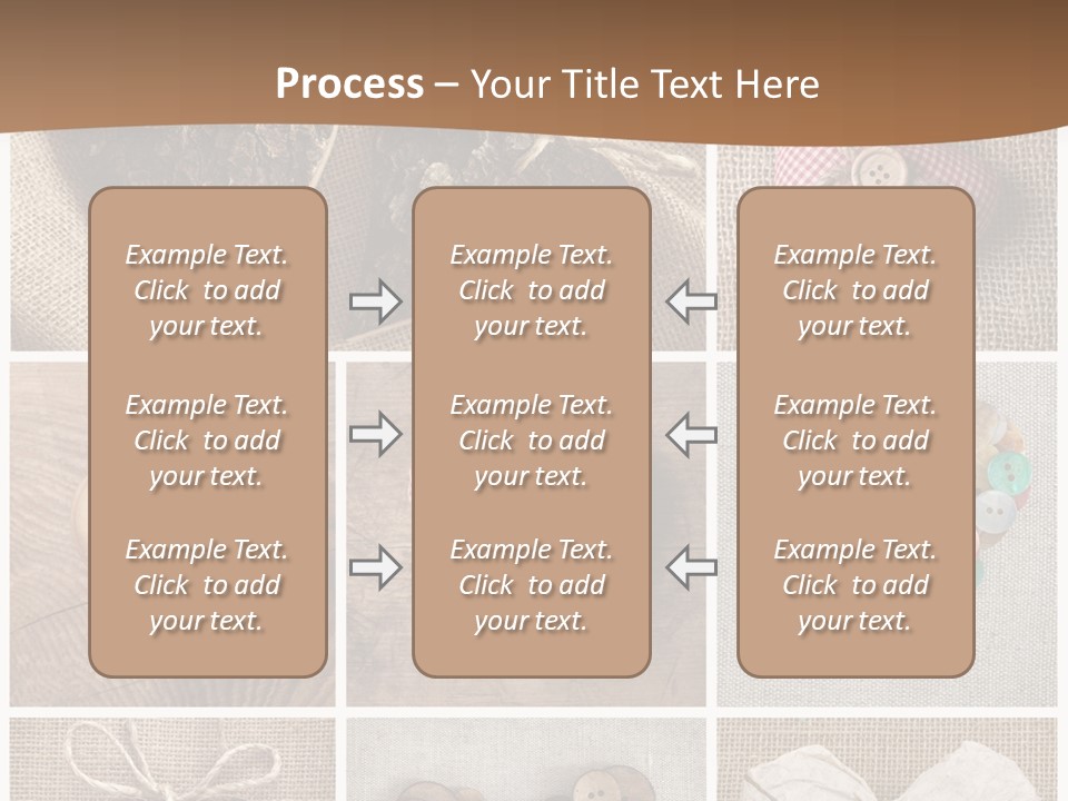 String Romance Collage PowerPoint Template